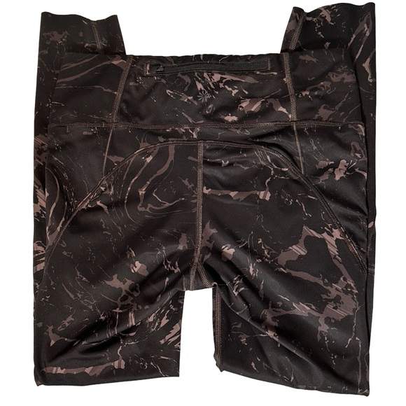 Athleta Velocity Stash Pocket Marble 7/8 Tight leggings - Picture 4 of 7